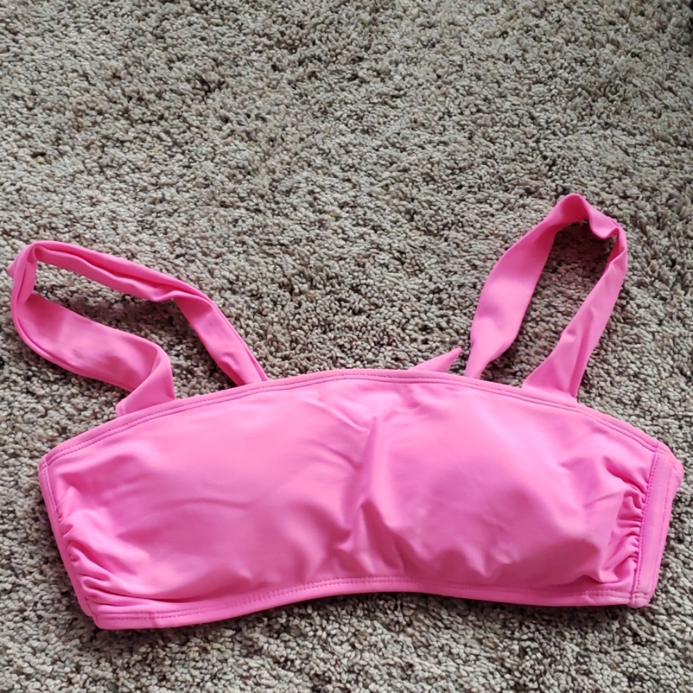 Juniors Hot Pink Bikini Top from Target